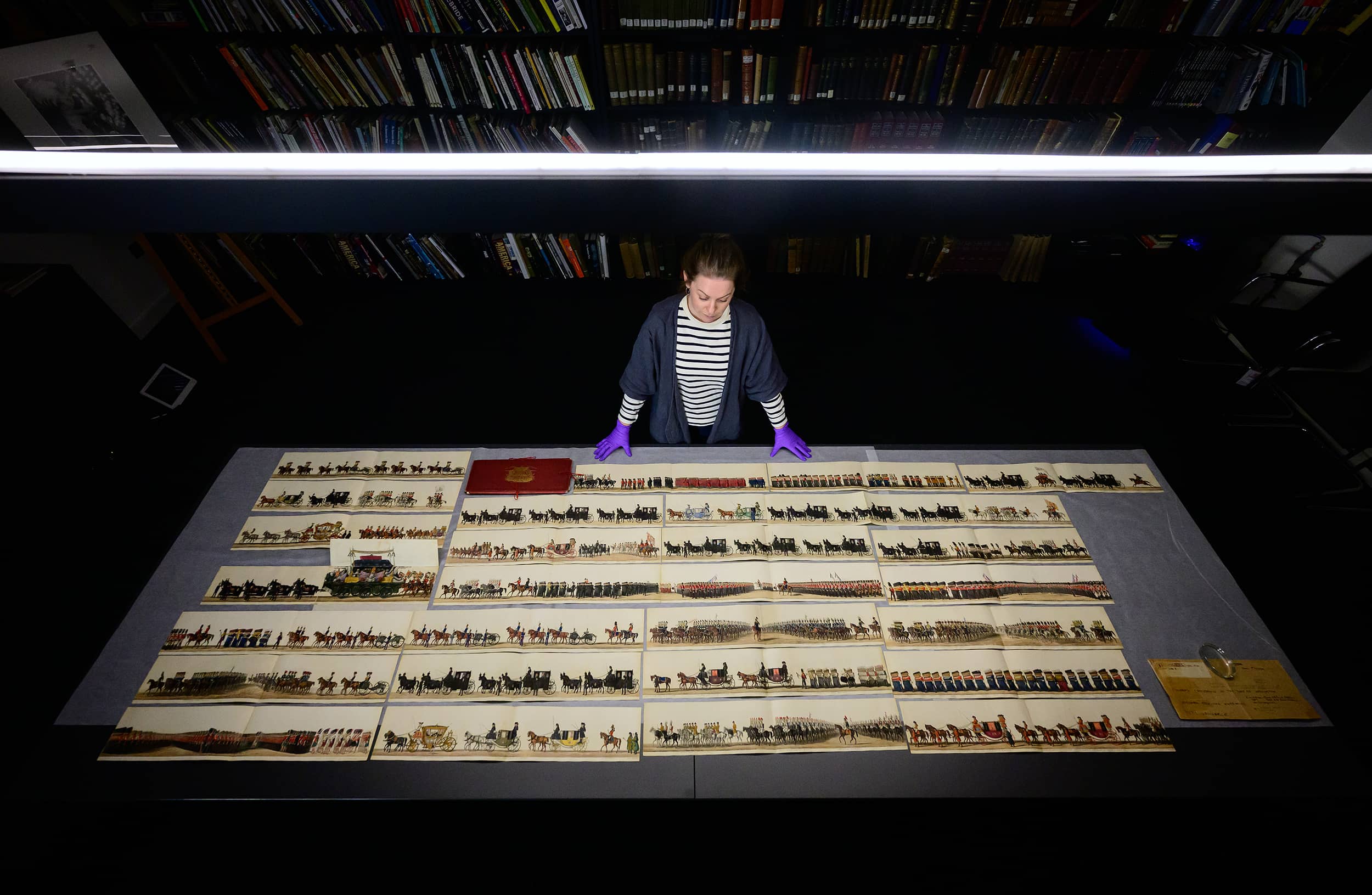 Inside the Getty Images Hulton Archive, London E16, 12th September 2023